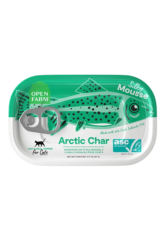 Open Farm Grain Free Arctic Char Wet Topper for Cats
