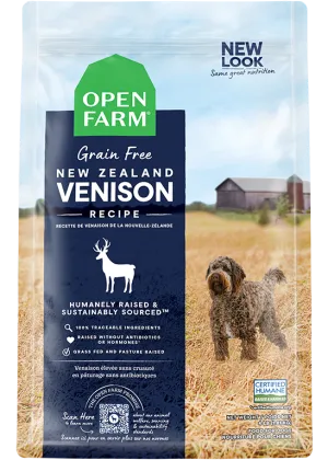 Open Farm Grain-Free New Zealand Venison Dry Dog Food