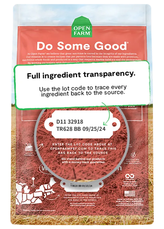 Open Farm Grain-Free Puppy Salmon & Sweet Potato Recipe Dry Dog Food