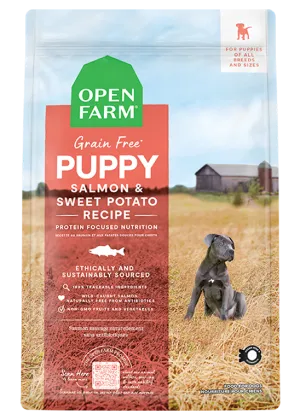 Open Farm Grain-Free Puppy Salmon & Sweet Potato Recipe Dry Dog Food
