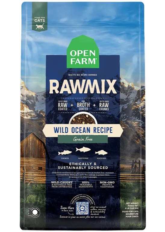 Open Farm Grain-Free RawMix Wild Ocean Recipe Cat Food