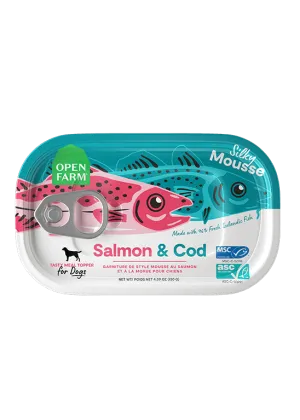 Open Farm Grain Free Salmon & Cod Wet Topper for Dogs
