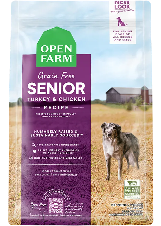Open Farm Grain-Free Senior Recipe Dry Dog Food