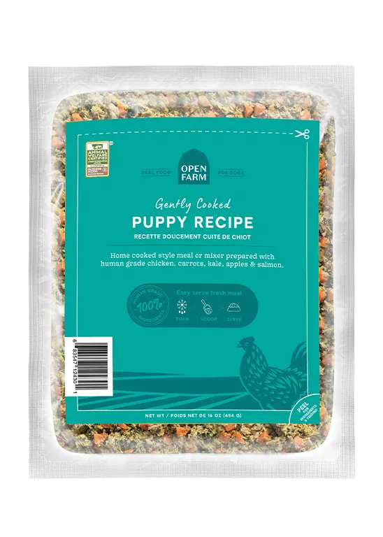 Open Farm Puppy Chicken and Salmon Gently Cooked Recipe