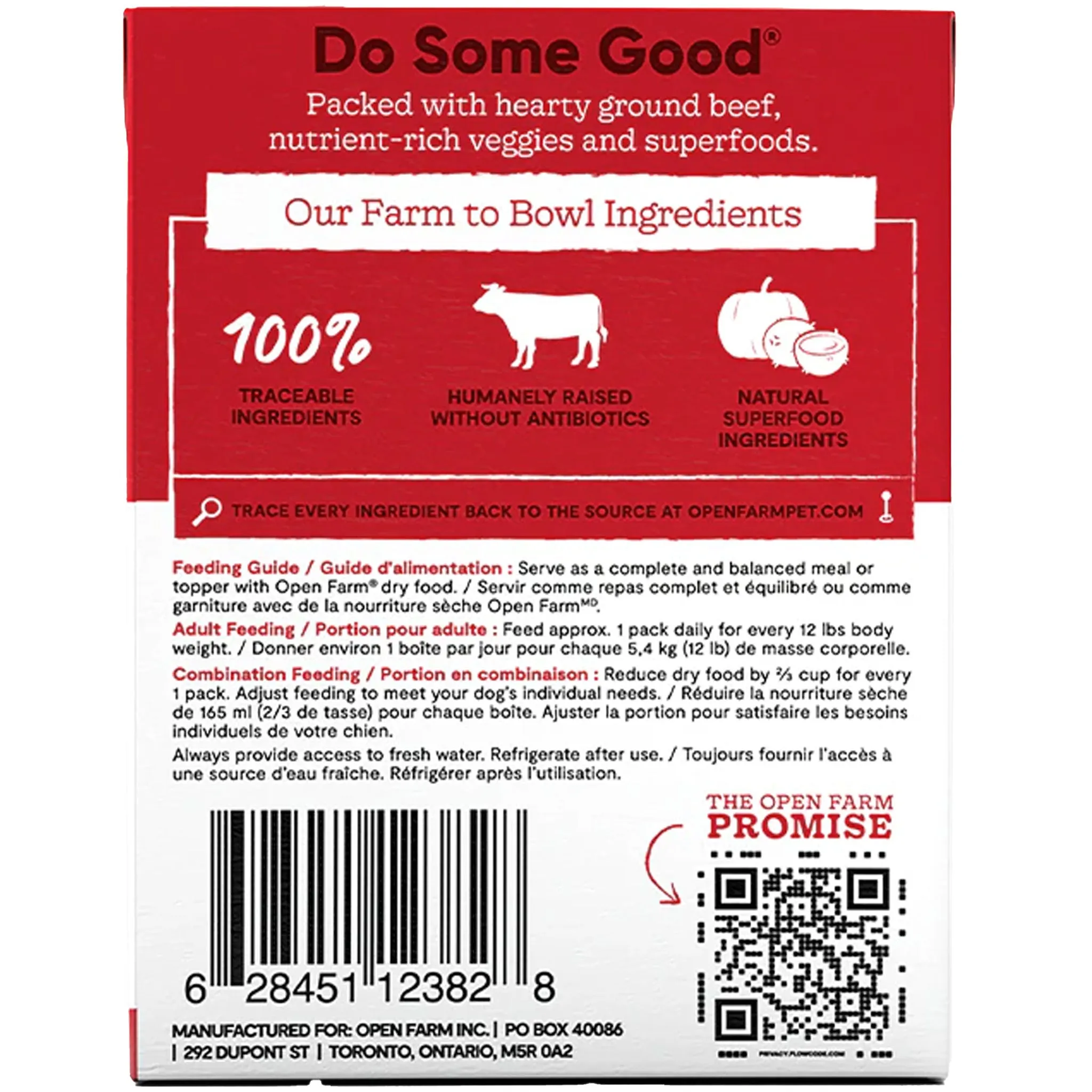 Open Farm Stew Grass-Fed Beef Dog Food - 12.5oz