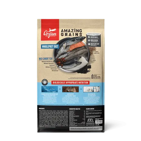 Orijen Amazing Grains Six Fish Dry Dog Food