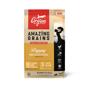 ORIJEN High Protein Amazing Grains Puppy Dry Dog Food