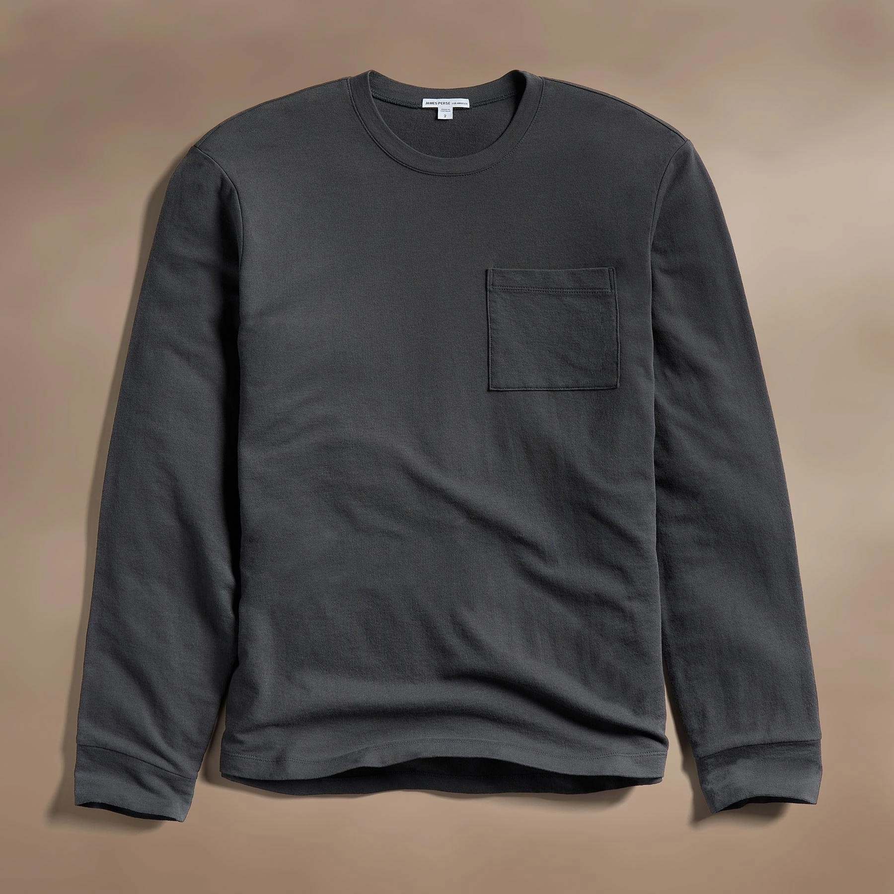 Palm Tree Embroidered Sweatshirt - Magma/Black