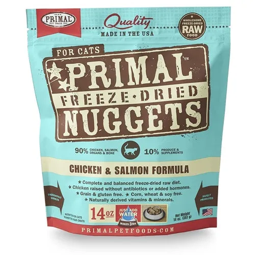 Primal Freeze Dried Chicken Salmon Formula for Cats