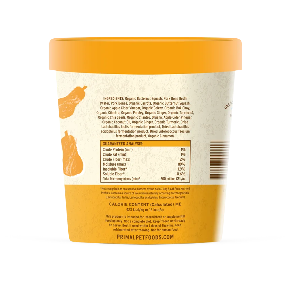 Primal Fresh Toppers Awesome Squash Recipe For Dogs & Cats