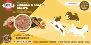 Primal Gently Cooked Puppy Chicken & Salmon 8 oz