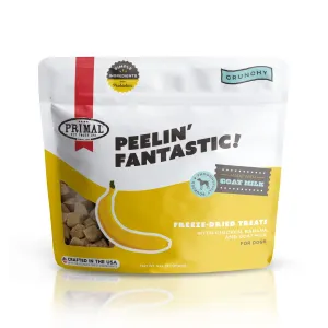Primal Peelin' Fantastic Chicken & Banana with Goat Milk Recipe Treats for Dogs