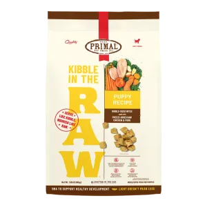 Primal Pet Foods Kibble in the Raw Puppy Recipe