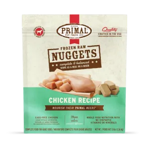 Primal Raw Frozen Chicken Formula For Dogs