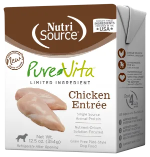 PureVita Grain Free Chicken Entrée Wet Dog Food