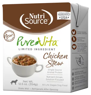 PureVita Grain Inclusive Chicken Stew Wet Dog Food