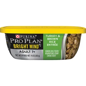 Purina Pro Plan Adult 7  Turkey & Brown Rice Entrée Wet Dog Food