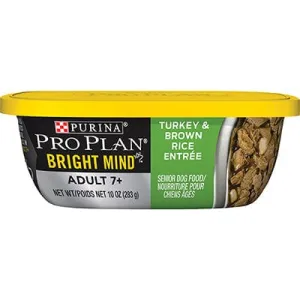 Purina Pro Plan Adult 7  Turkey & Brown Rice Entrée Wet Dog Food