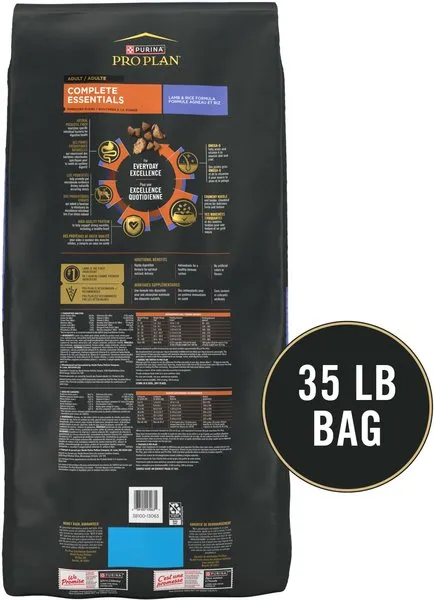 Purina Pro Plan Adult Shredded Blend Lamb & Rice Dry Dog Food
