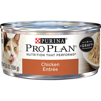 Purina Pro Plan Chicken Entrée in Gravy Canned Cat Food