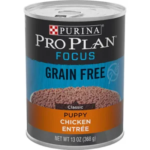 Purina Pro Plan Grain Free Puppy Classic Chicken Entrée Canned Dog Food