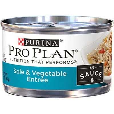 Purina Pro Plan Sole & Vegetable Entrée in Sauce
