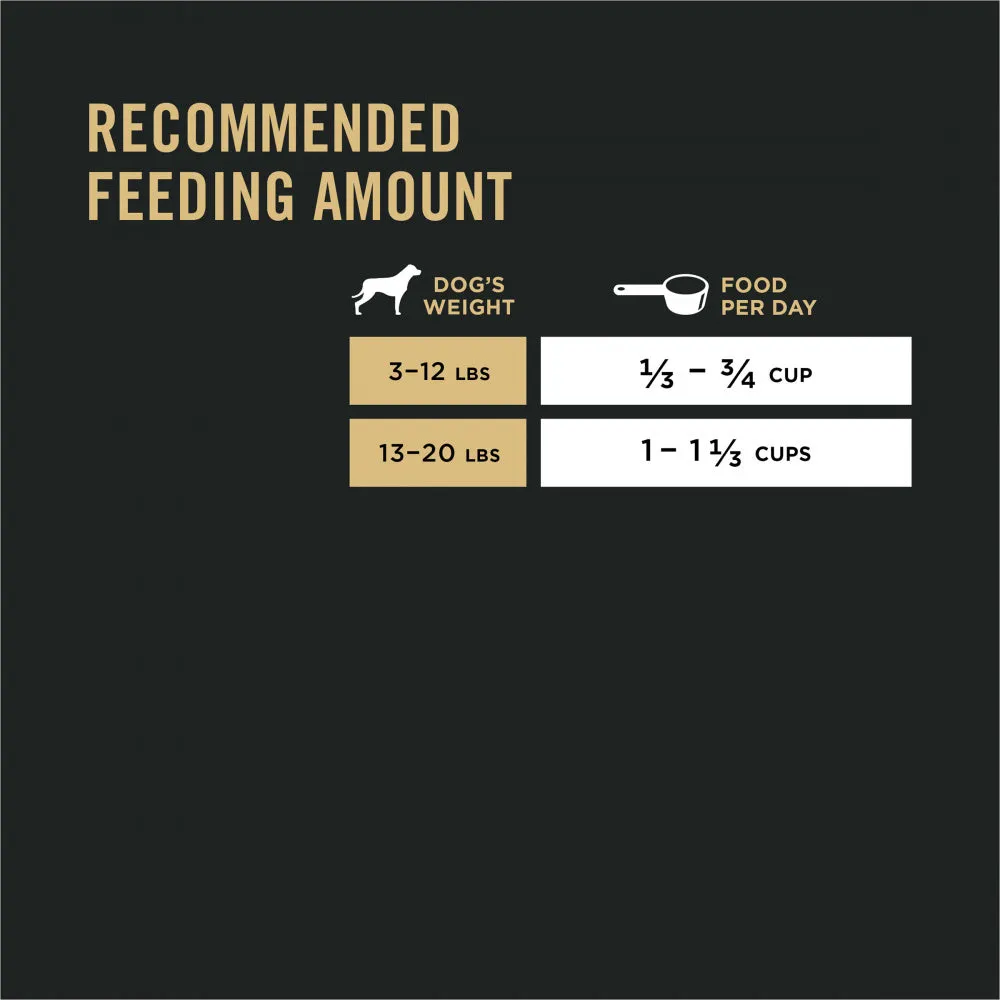Purina Pro Plan Specialized Shredded Blend Beef & Rice Formula High Protein Small Breed Dry Dog Food