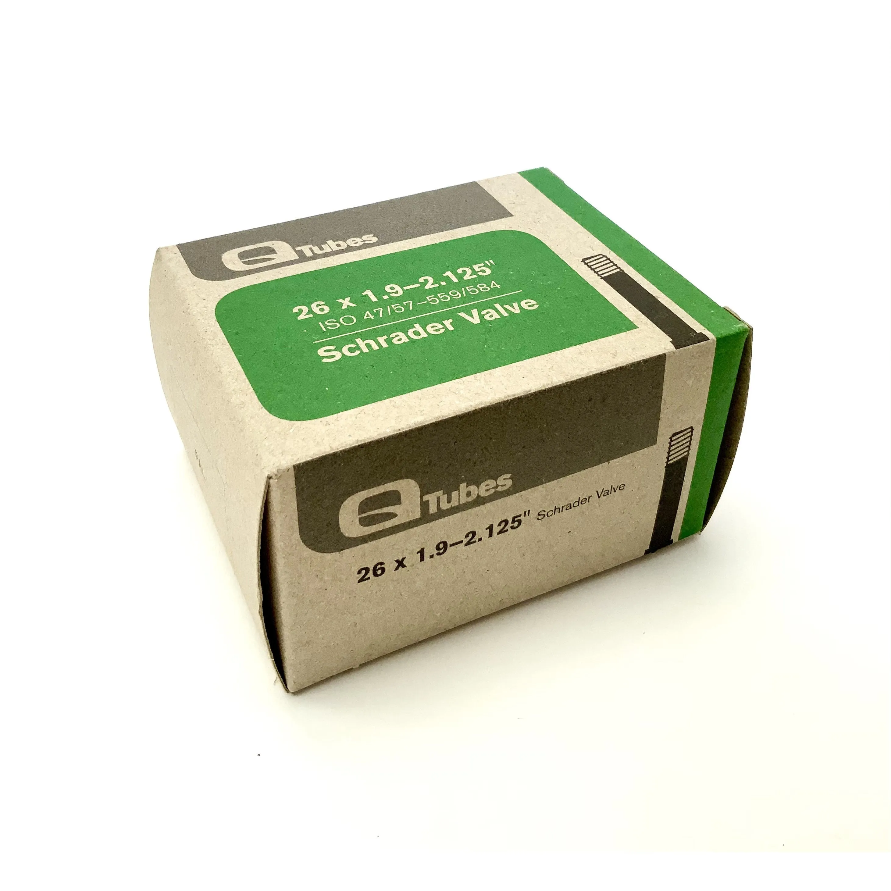 Q-Tubes 18" x 1.75-2.1" Schrader Valve