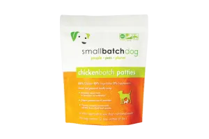 SmallBatch Raw Frozen Chicken Patties for Dogs