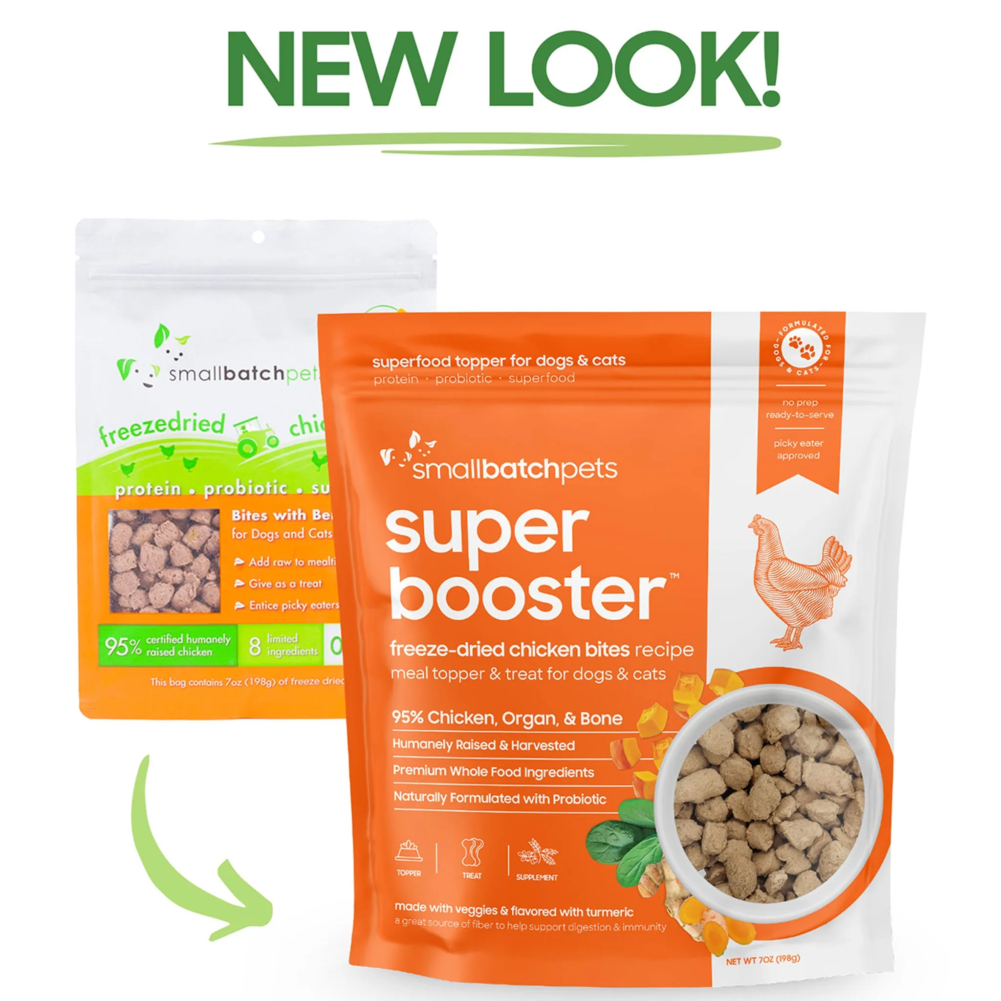 Smallbatch Super Boosters Dog Chicken 7 oz