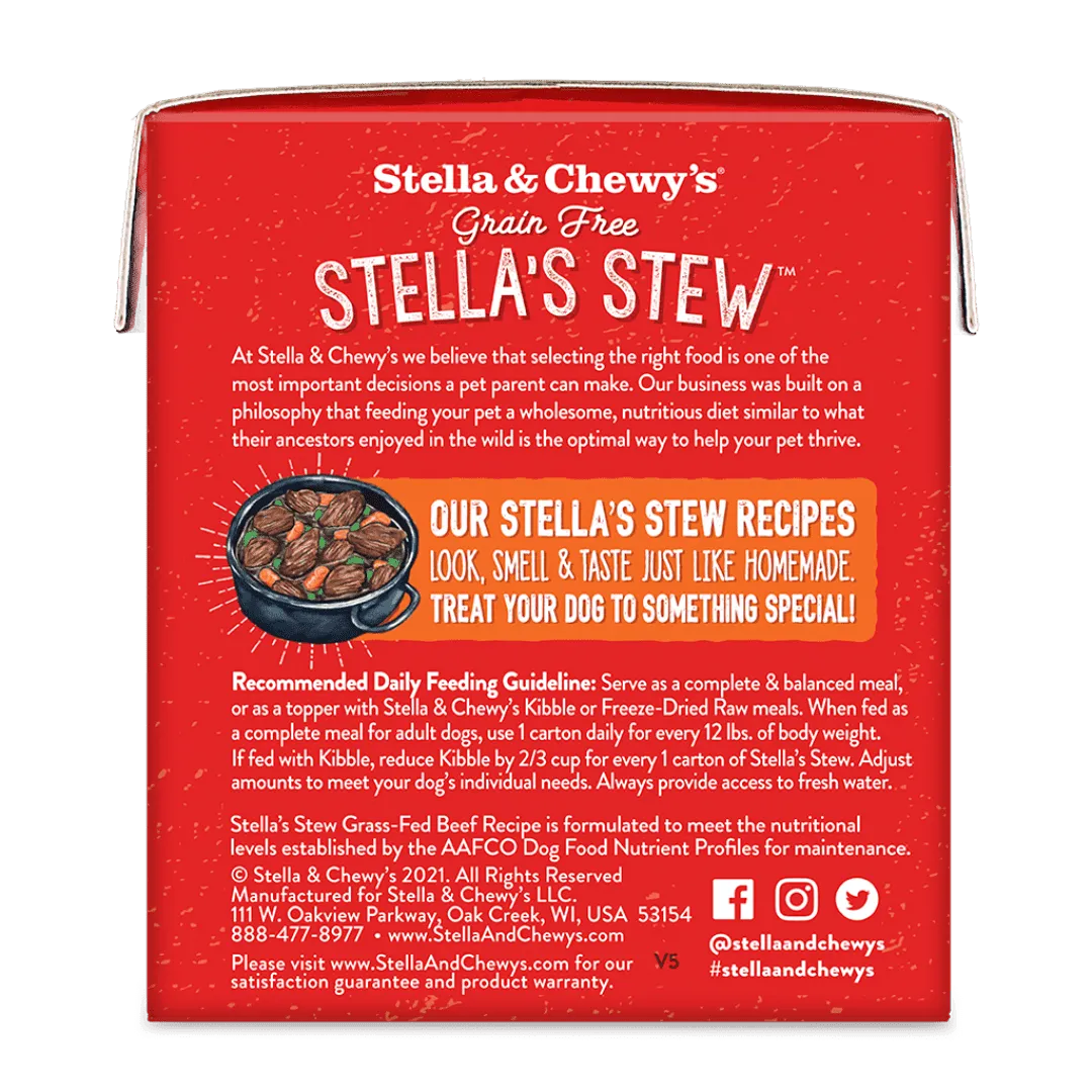 Stella & Chewy's Grass-Fed Beef Stew
