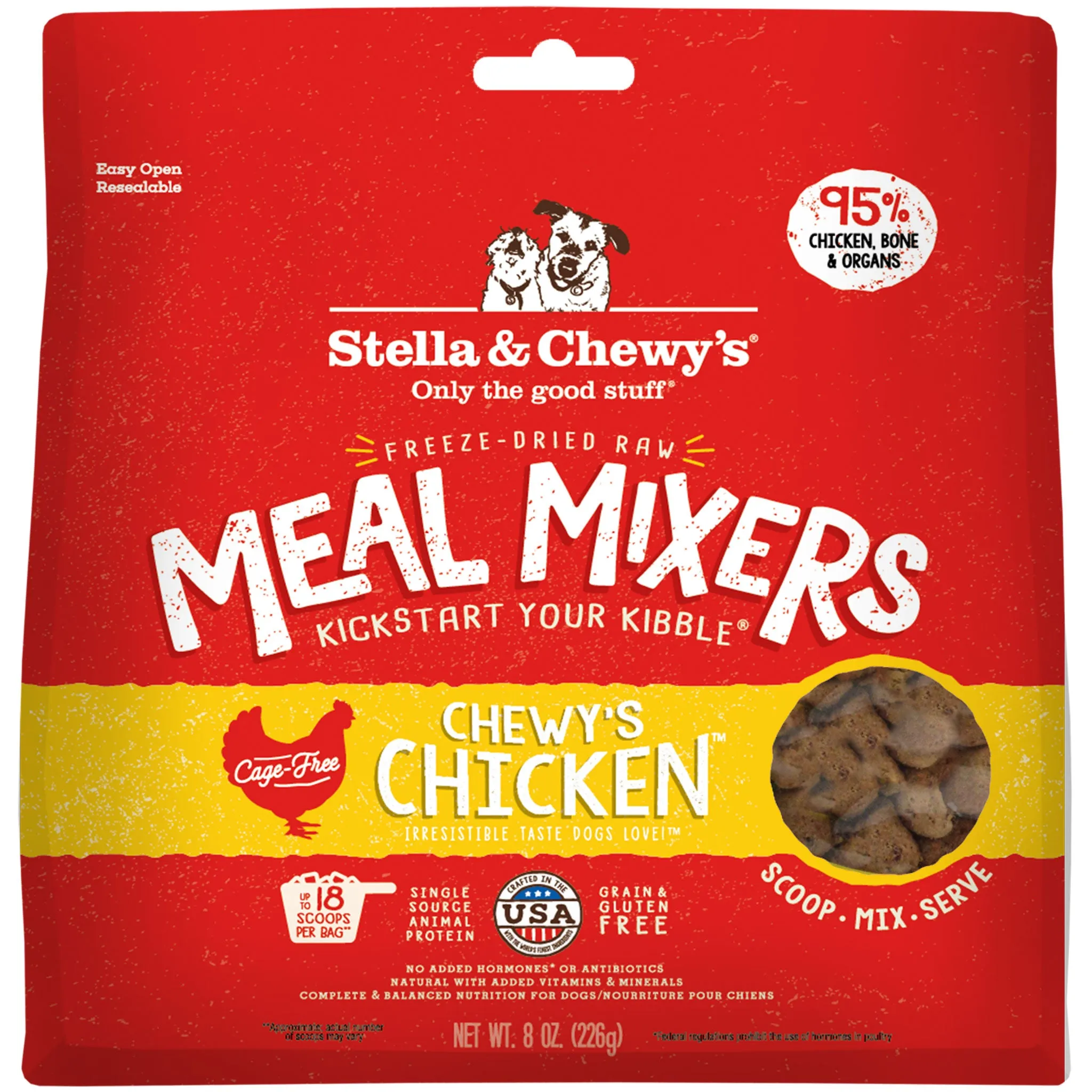 Stella & Chewy's Meal Mixers Chicken Dog Food