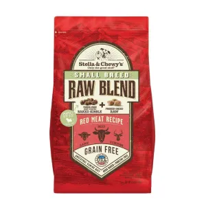 Stella & Chewy's Raw Blend Kibble 3.5lb Red Meat Recipe Small Breed Dry Dog Food