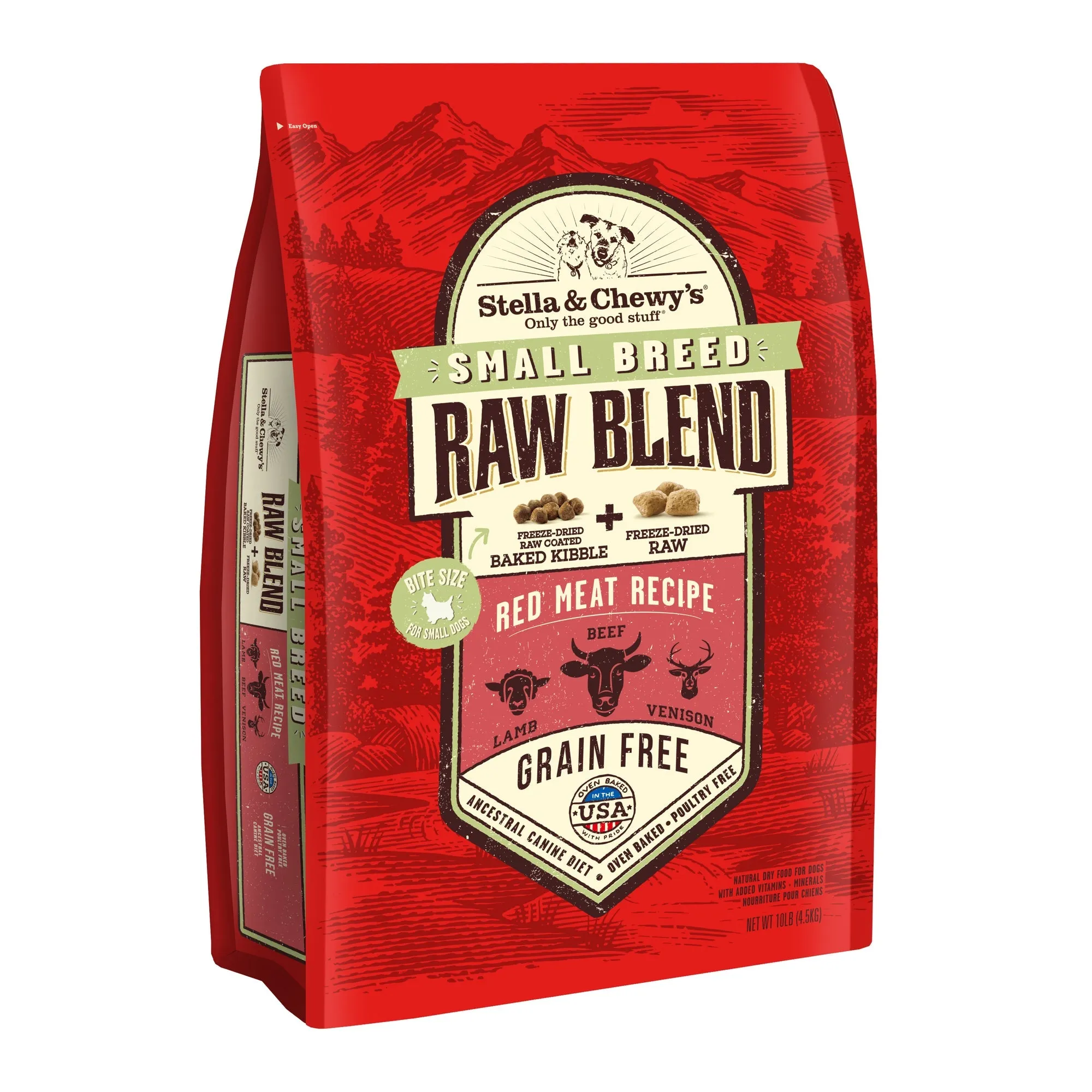 Stella & Chewy's Raw Blend Kibble Red Meat Recipe Dry Dog Food