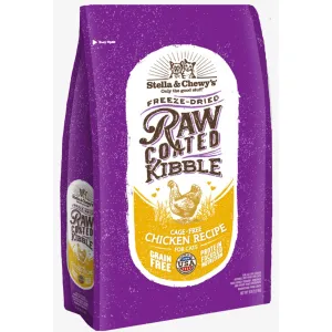 Stella & Chewy's Raw Coated Cage-Free Chicken Recipe Cat Kibble  - 5lbs