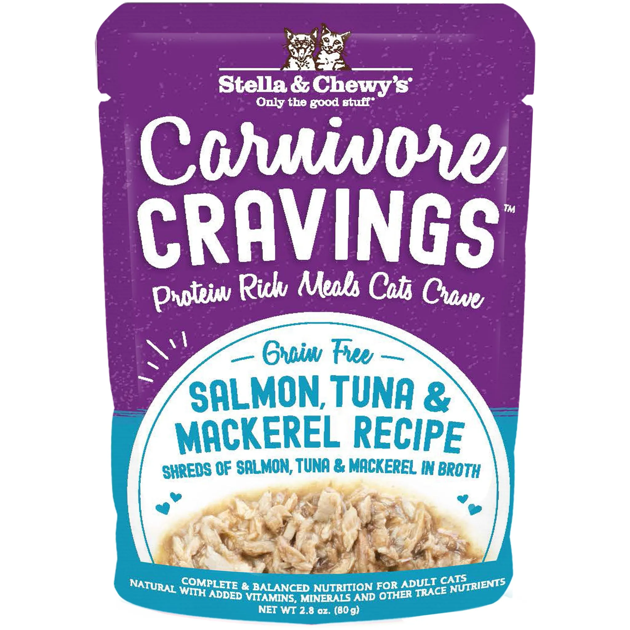 Stella & Chewy's Salmon, Tuna, & Mackerel Canned Cat Food