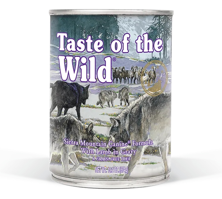 Taste Of The Wild Sierra Mountain Canine Canned Dog Food