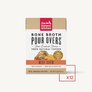 The Honest Kitchen Bone Broth Pour Overs Beef Stew Dog Food