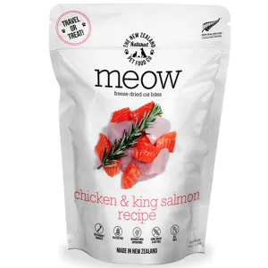 The New Zealand Natural Pet Food Co Meow Air-Dried Chicken & King Salmon Cat Treats