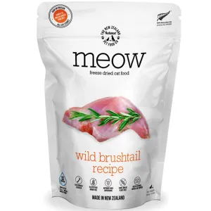 The New Zealand Natural Pet Food Co Meow Freeze-Dried Wild Brushtail Cat Treats