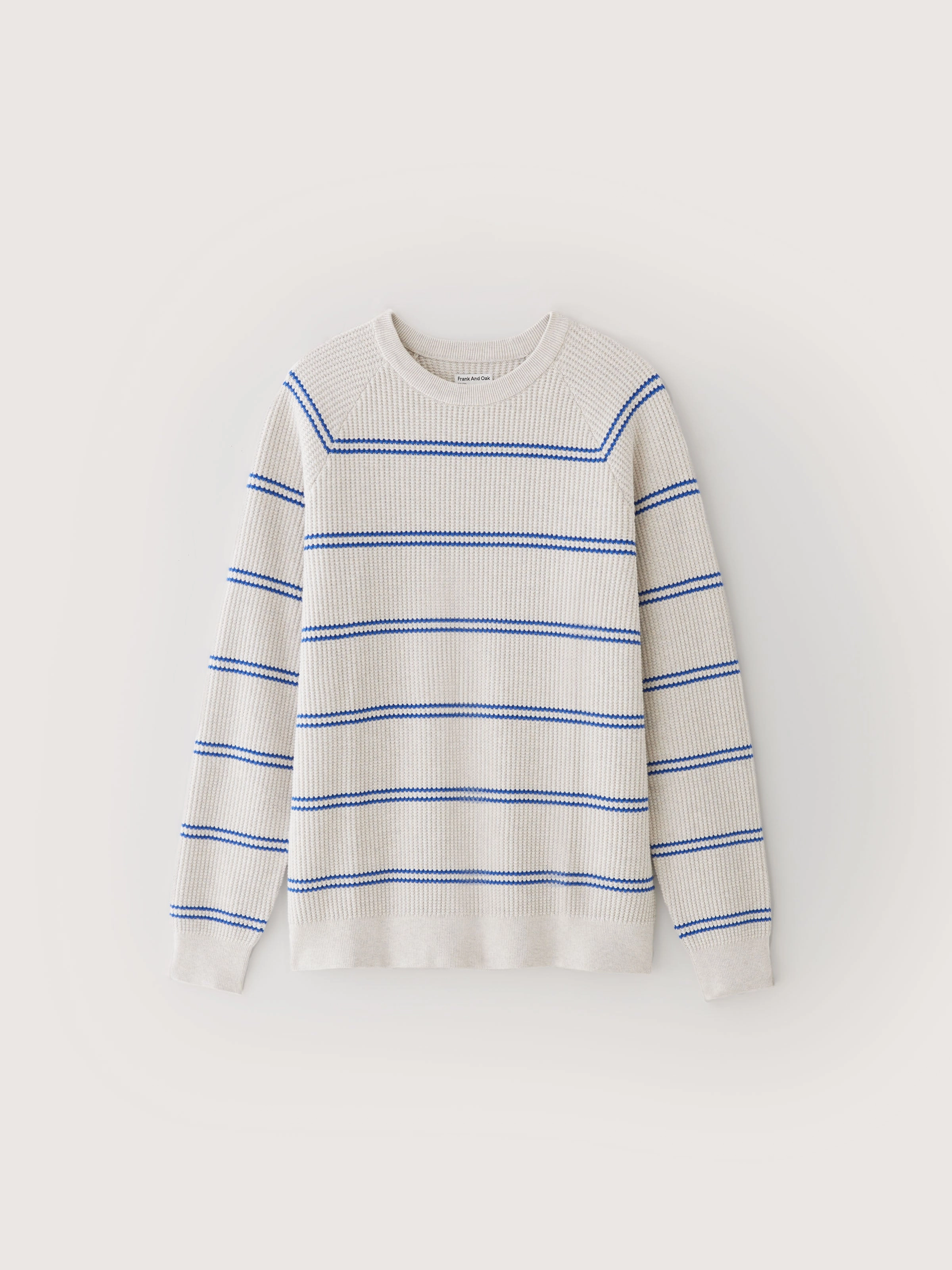 The Seacell™ Waffle Sweater in Carpenter Blue