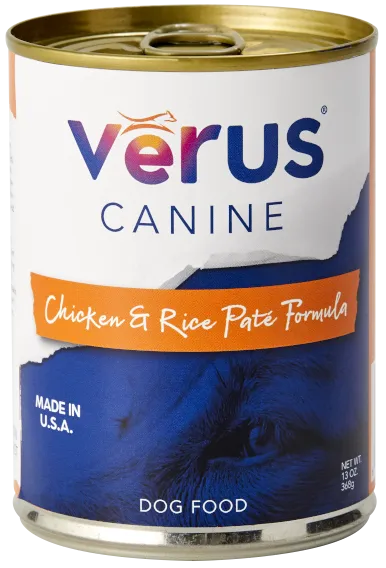 VeRUS Chicken & Rice Pate Formula Canned Dog Food