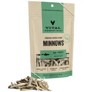Vital Essentials Freeze-Dried Minnows Dog Treats