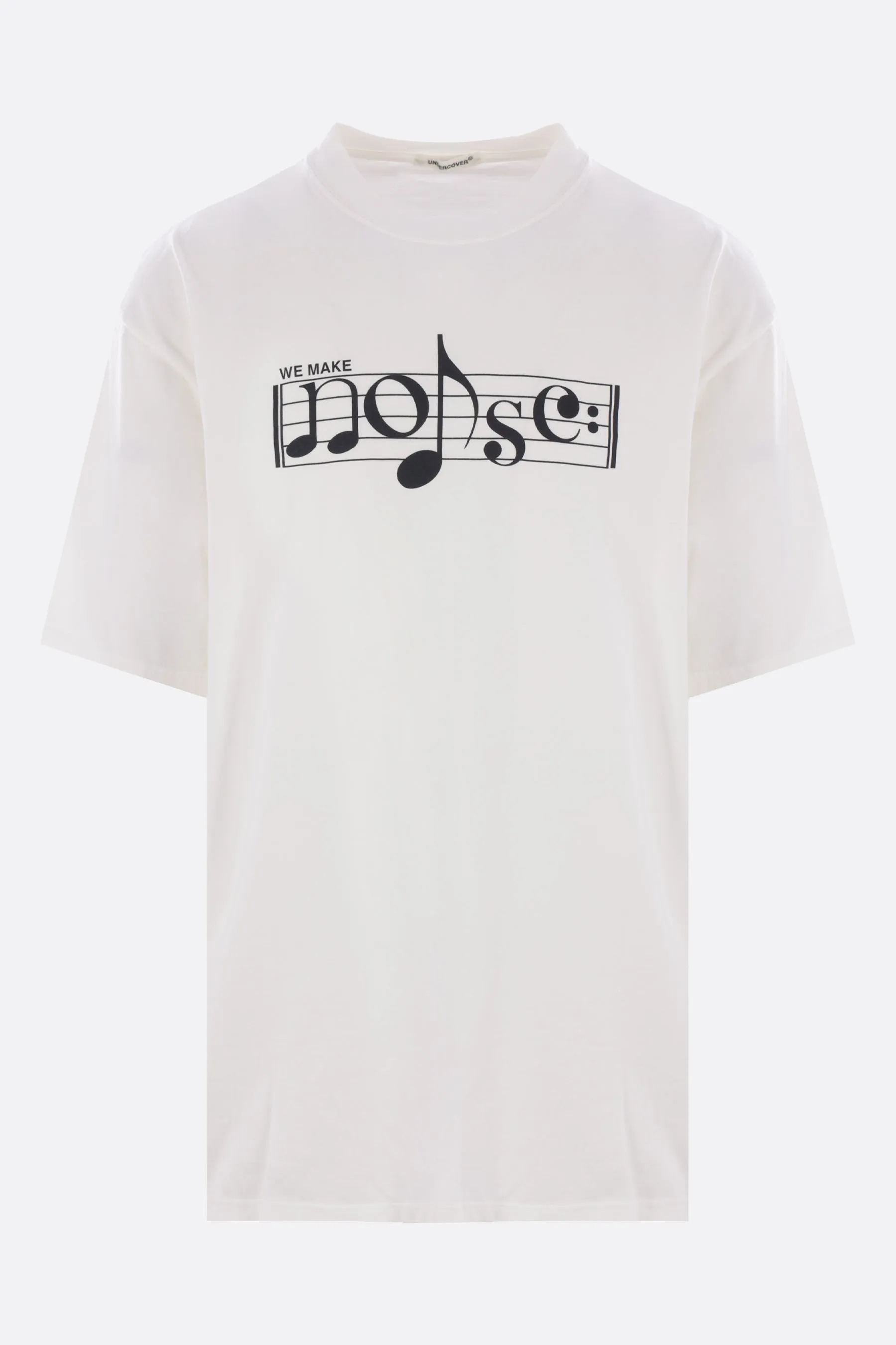 We Make Noise print cotton oversize t-shirt