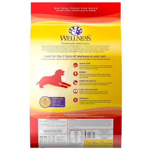Wellness Complete Health Age Advantage Chicken & Barley Recipe Dry Dog Food