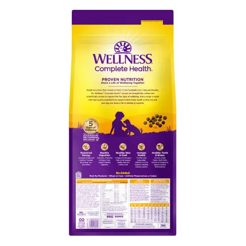 Wellness Complete Health Puppy Chicken, Oatmeal & Salmon Dry Dog Food