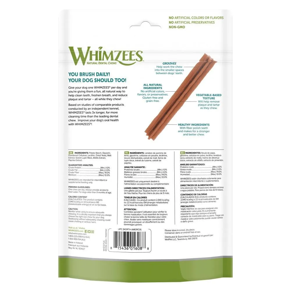 WHIMZEES Stix Dental Dog Chew
