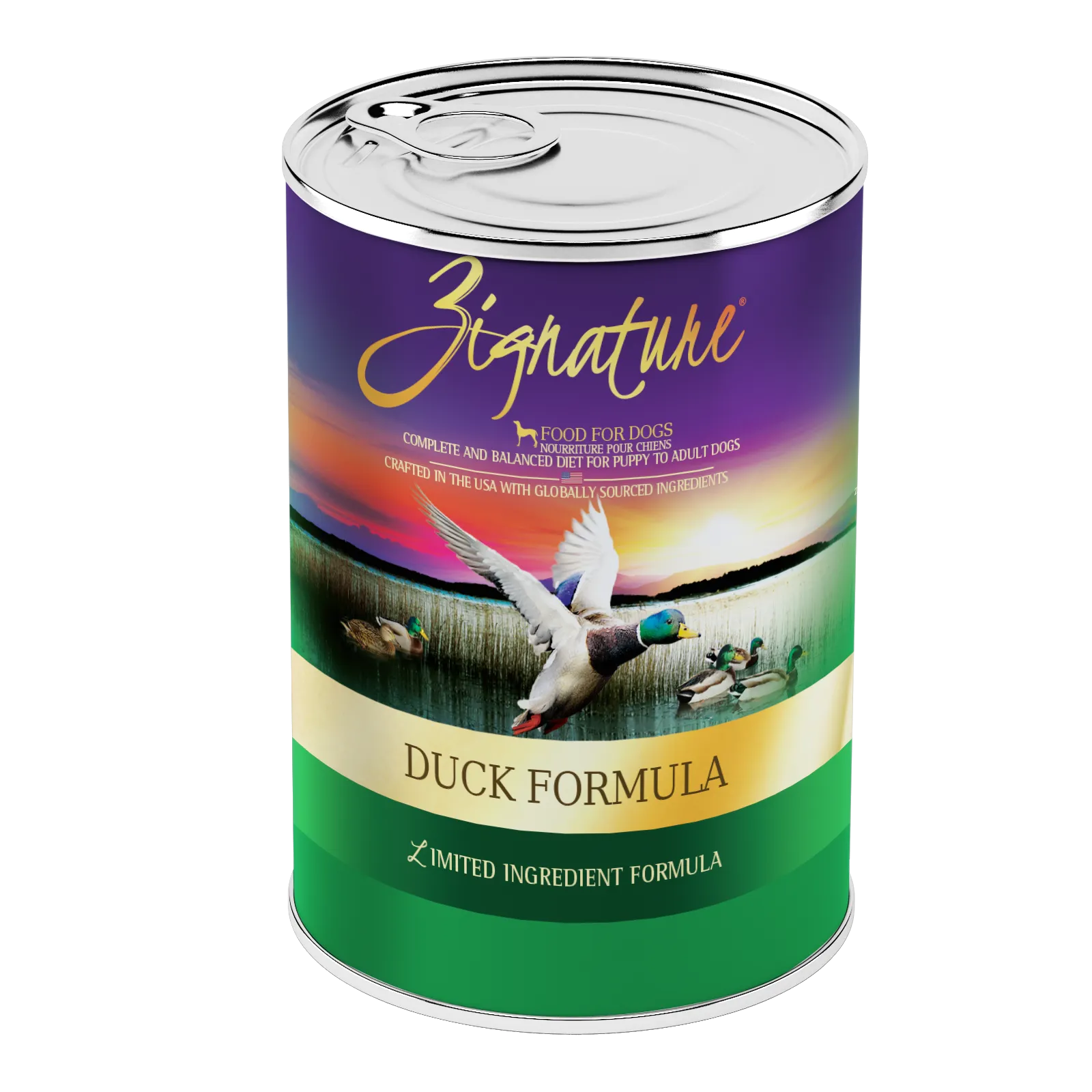Zignature Duck Canned Dog Food