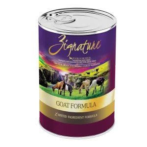 Zignature Goat Canned Dog Food Formula