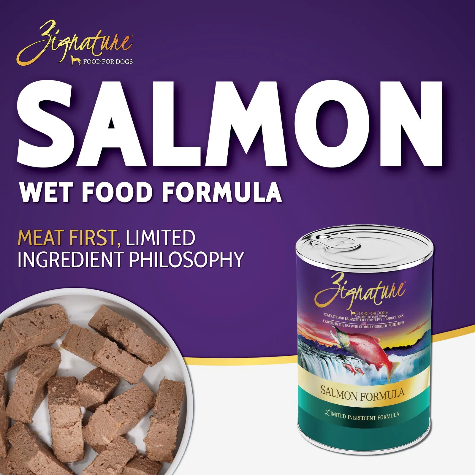 Zignature Salmon Canned Dog Food